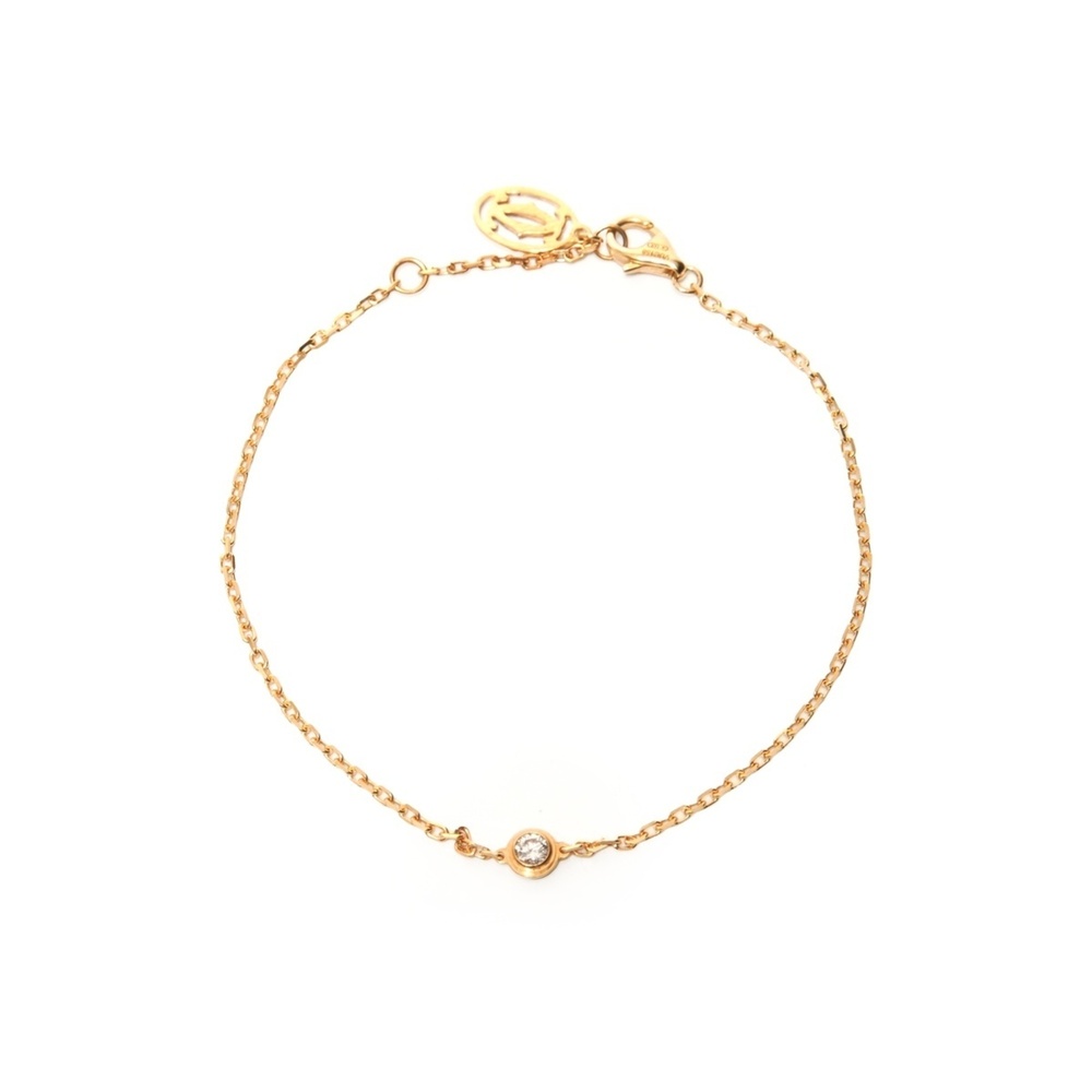 CARTIER Gold Charm Bracelet